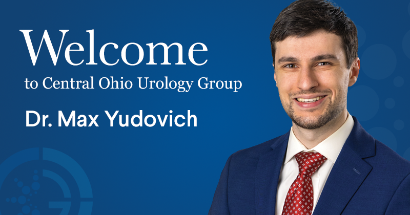 Max S. Yudovich, M.D., Joins Central Ohio Urology Group, an Affiliate of U.S. Urology Partners